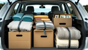 can i ship personal items in my car