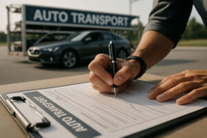 auto transport bill of lading