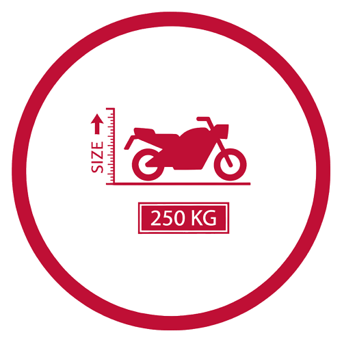 Bike size and weight