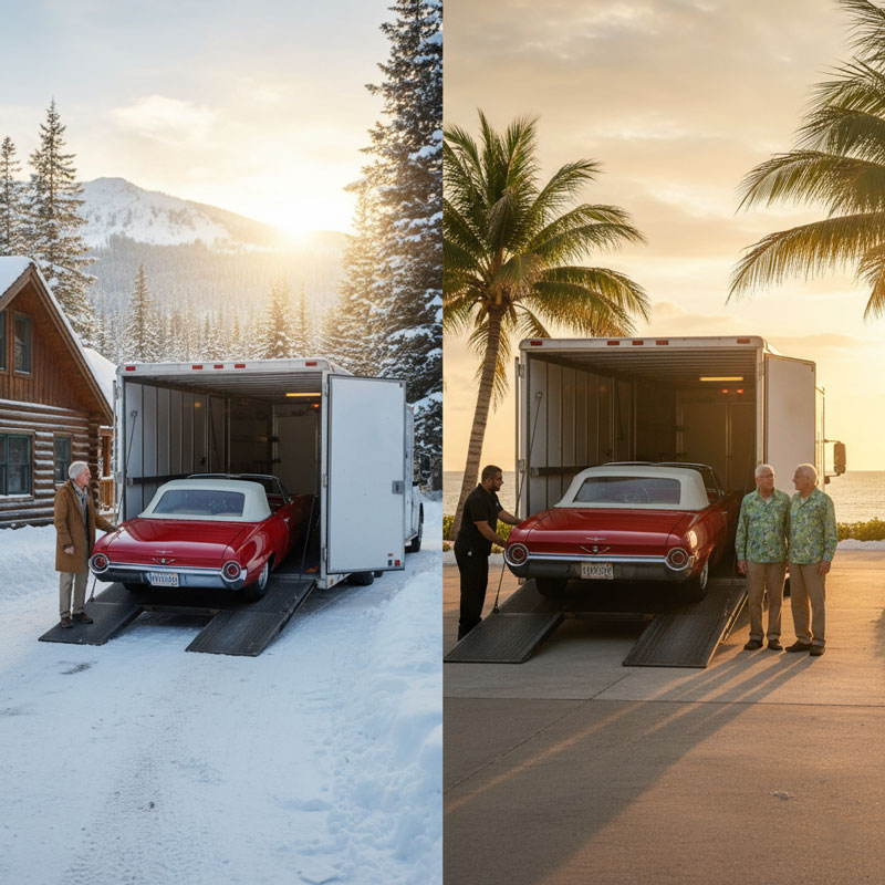 Insurance & Safety Assurance​, snowbird car shipping