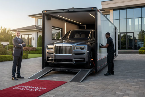 Luxury car owners auto transport