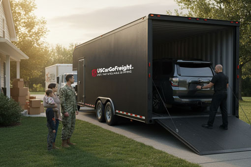Military families relocations services, PCS Vehicle Shipping, military car shipping