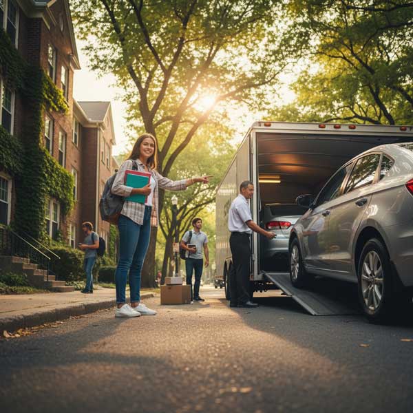 door-to-door student car transport
