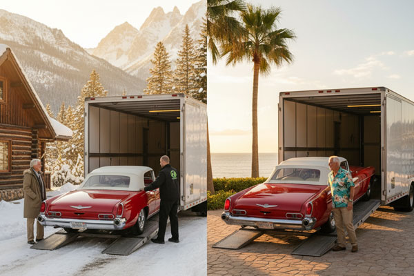 snowbirds car transport