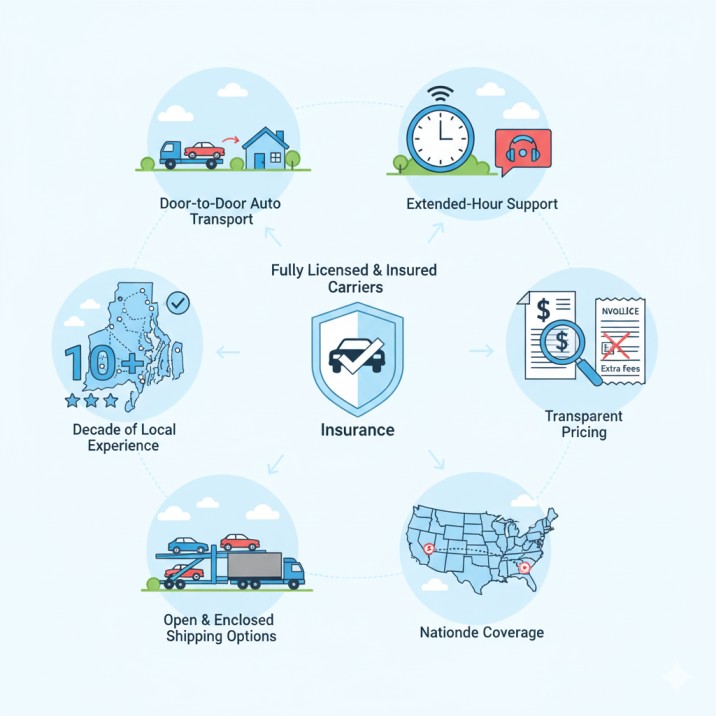 AmeriStar Car Shipping in Warwick RI