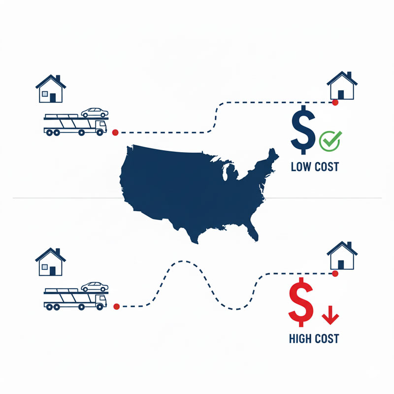 How Distance Affects Your Car Shipping Cost​, car shipping quote calculator