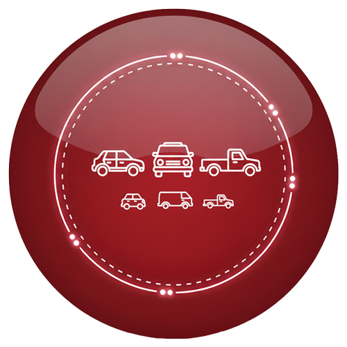 Size of vehicle: sedan, SUV, truck